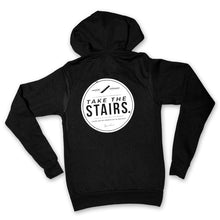 Load image into Gallery viewer, &quot;Take The Stairs&quot; Zip Up Hoodie
